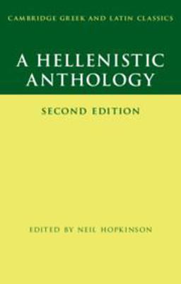 Hellenistic Anthology 2nd 9781108459563 Front Cover