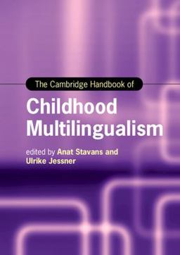 Cambridge Handbook of Childhood Multilingualism  9781108484015 Front Cover
