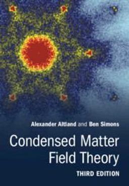 Condensed Matter Field Theory 3rd 9781108494601 Front Cover
