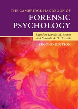 Cambridge Handbook of Forensic Psychology 2nd 9781108494977 Front Cover