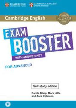 Cambridge English Exam Booster with Answer Key for Advanced - Self-Study Edition Photocopiable Exam Resources for Teachers  9781108564670 Front Cover