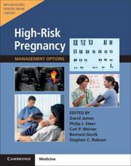 High-Risk Pregnancy Management Options 5th 9781108591706 Front Cover