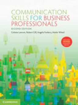 Communication Skills for Business Professionals 2nd 9781108594417 Front Cover