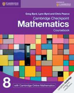 Cambridge Checkpoint Mathematics Coursebook 8 with Cambridge Online Mathematics (1 Year)  9781108615952 Front Cover
