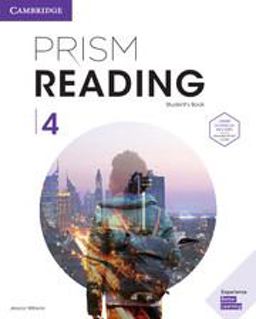 Prism Reading Level 4 + Online Workbook:  9781108638487 Front Cover