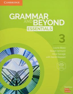 Grammar and Beyond Essentials Level 3 Student's Book with Online Workbook  9781108697170 Front Cover