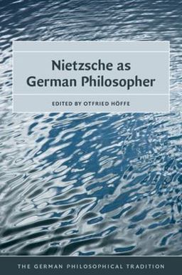Nietzsche As German Philosopher 1st 2022 9781108719087 Front Cover