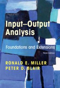 Input-Output Analysis Foundations and Extensions 3rd 9781108723534 Front Cover