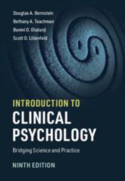 Introduction to Clinical Psychology Bridging Science and Practice 9th 9781108735797 Front Cover