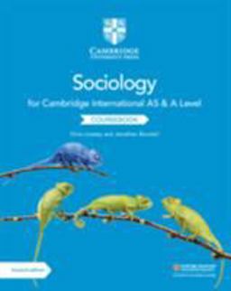 Cambridge International As and a Level Sociology Coursebook
