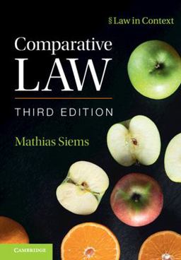 Comparative Law 3rd 9781108744058 Front Cover