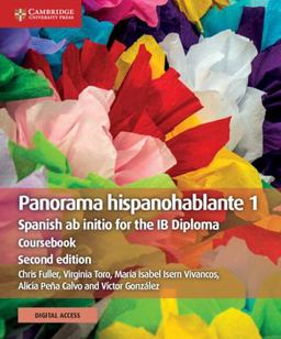 Panorama hispanohablante 1 Coursebook with Digital Access (2 Years) 2nd 9781108760324 Front Cover