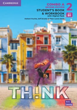 Think Level 2 Student's Book and Workbook with Digital Pack Combo a British English 2nd 2022 9781108804974 Front Cover
