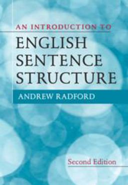 Introduction to English Sentence Structure  9781108813303 Front Cover