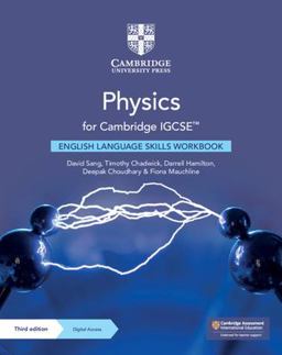 Cambridge Igcse Physics. Skill Workbook. Per le Scuole Superiori