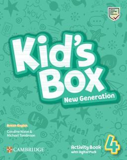 Kid's Box. New Generation. Level 4. Activity Book. Per le Scuole Elementari. Con Espansione Online