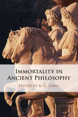 Immortality in Ancient Philosophy  9781108941006 Front Cover
