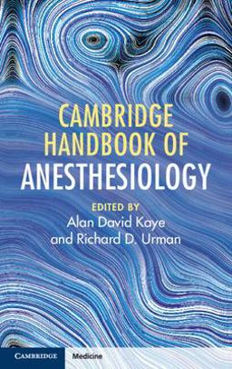 Cambridge Handbook of Anesthesiology  9781108947657 Front Cover