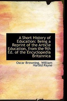 A Short History of Education