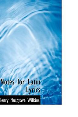 Notes for Latin Lyrics