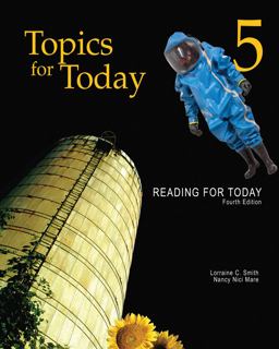 Reading for Today 5: Topics for Today 4th 9781111033040 Front Cover