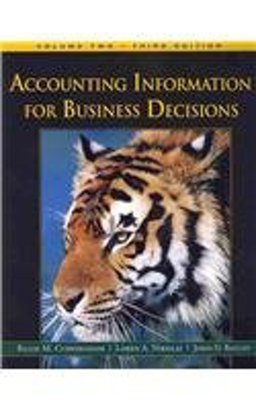 Accounting: Information for Business Decisions, Volume 2