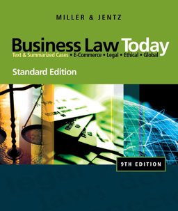 Bundle: Business Law Today, Standard Edition, 9th + CengageNOW Printed Access Card