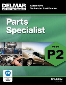 ASE Test Preparation - P2 Parts Specialist 5th 9781111127145 Front Cover