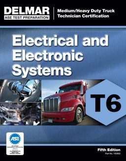 ASE Test Preparation - T6 Electrical and Electronic System 5th 9781111129026 Front Cover