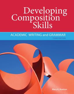 Developing Composition Skills Academic Writing and Grammar 3rd 9781111220556 Front Cover