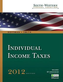 Individual Income Taxes 2012