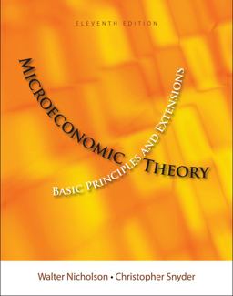 Microeconomics Theory (Book Only) 11th 9781111222901 Front Cover