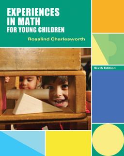 Experiences in Math for Young Children 6th 9781111301507 Front Cover