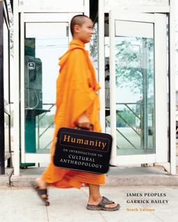 Humanity An Introduction to Cultural Anthropology 9th 9781111301521 Front Cover