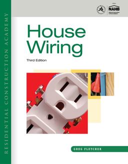 Residential Construction Academy House Wiring 3rd 9781111306212 Front Cover