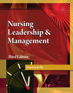Nursing Leadership and Management 3rd 9781111306687 Front Cover