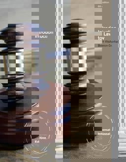 Introduction to Law 6th 9781111311957 Front Cover