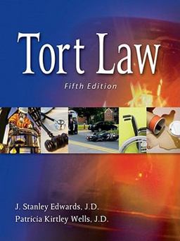Tort Law 5th 9781111312152 Front Cover