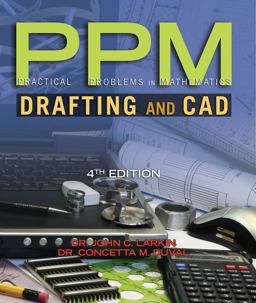 Practical Problems in Mathematics for Drafting and CAD 4th 9781111316808 Front Cover