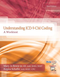 Understanding ICD-9-CM Coding A Worktext 3rd 9781111317324 Front Cover