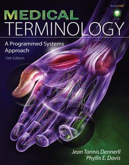 Medical Terminology A Programmed Systems Approach (Book Only) 10th 9781111320218 Front Cover