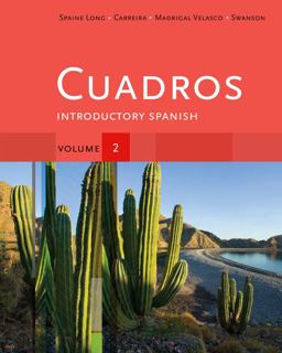 Cuadros Student Text, Volume 2 Of 4 Introductory Spanish  9781111341152 Front Cover