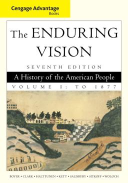 Enduring Vision 7th 9781111341565 Front Cover