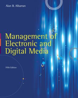 Management of Electronic and Digital Media 5th 9781111344375 Front Cover