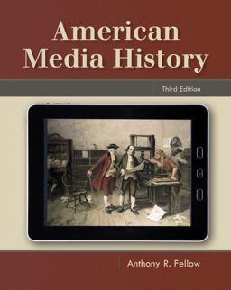 American Media History 3rd 9781111348120 Front Cover