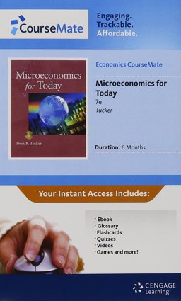 Economics Coursemate with Ebook Printed Access Card for Tucker's Microeconomics for Today, 7th