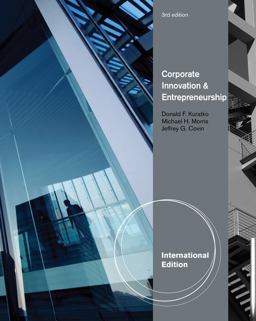 Corporate Innovation and Entrepreneurship, International Edition