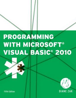 Programming with Microsoft Visual Basic 2010