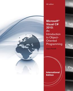 Microsoftr Visual C# 2010