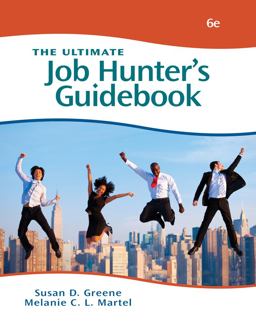 Ultimate Job Hunter's Guidebook 6th 9781111531768 Front Cover